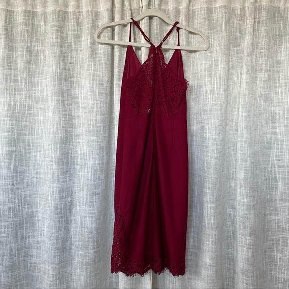 Lulu’s Burgundy Only Want You Dress - Picture 7 of 10
